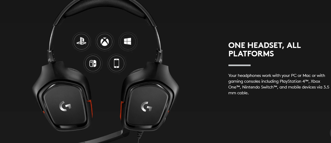 LOGITECH G331 GAMING HEADSET