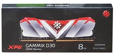 XPG Gammix D30 8 GB DDR4 3200MHz