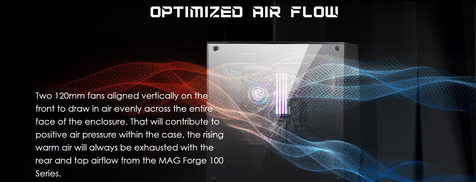 MSI MAG FORGE 100R PC CASE