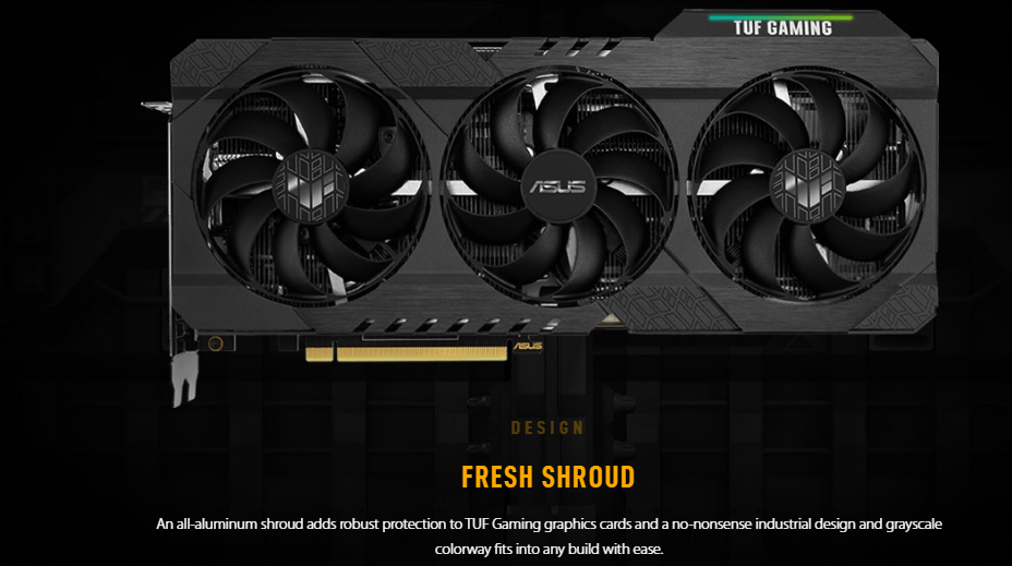 ASUS TUF Gaming GeForce RTX 3060 OC Edition 12GB GDDR6