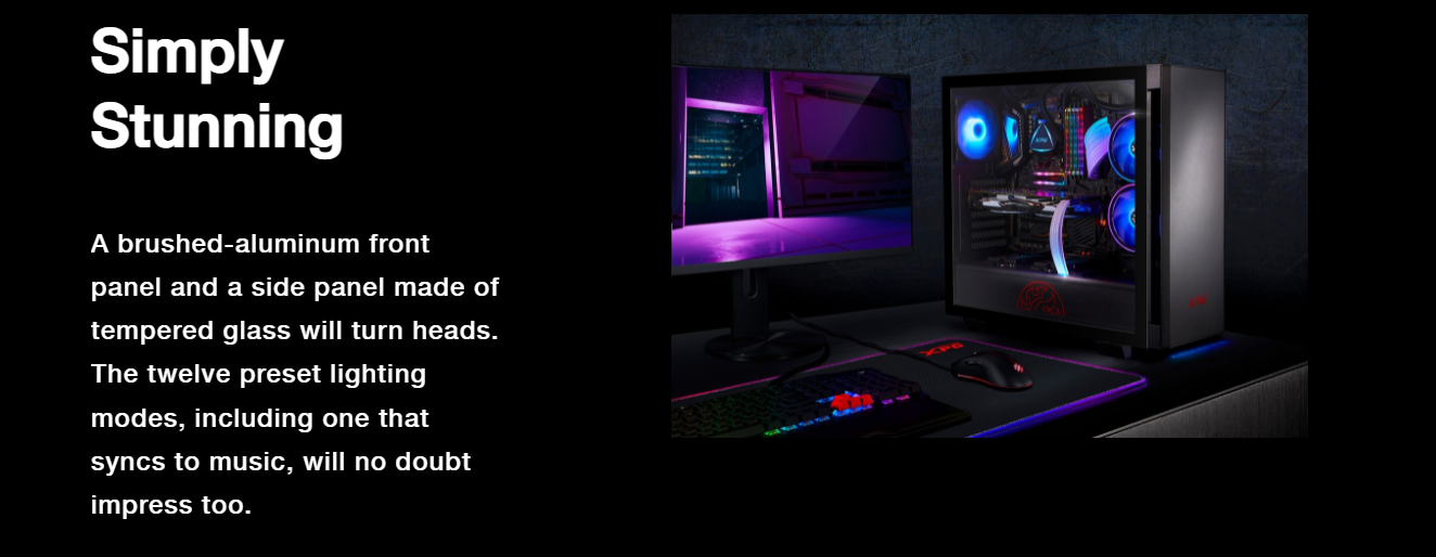 XPG INVADER Mid-Tower PC Chassis-0