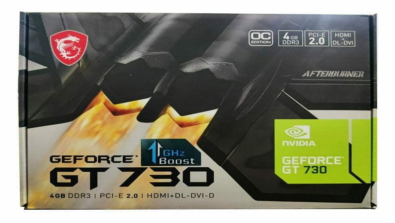 msi geforce gt 730 oc 4 gb ddr3