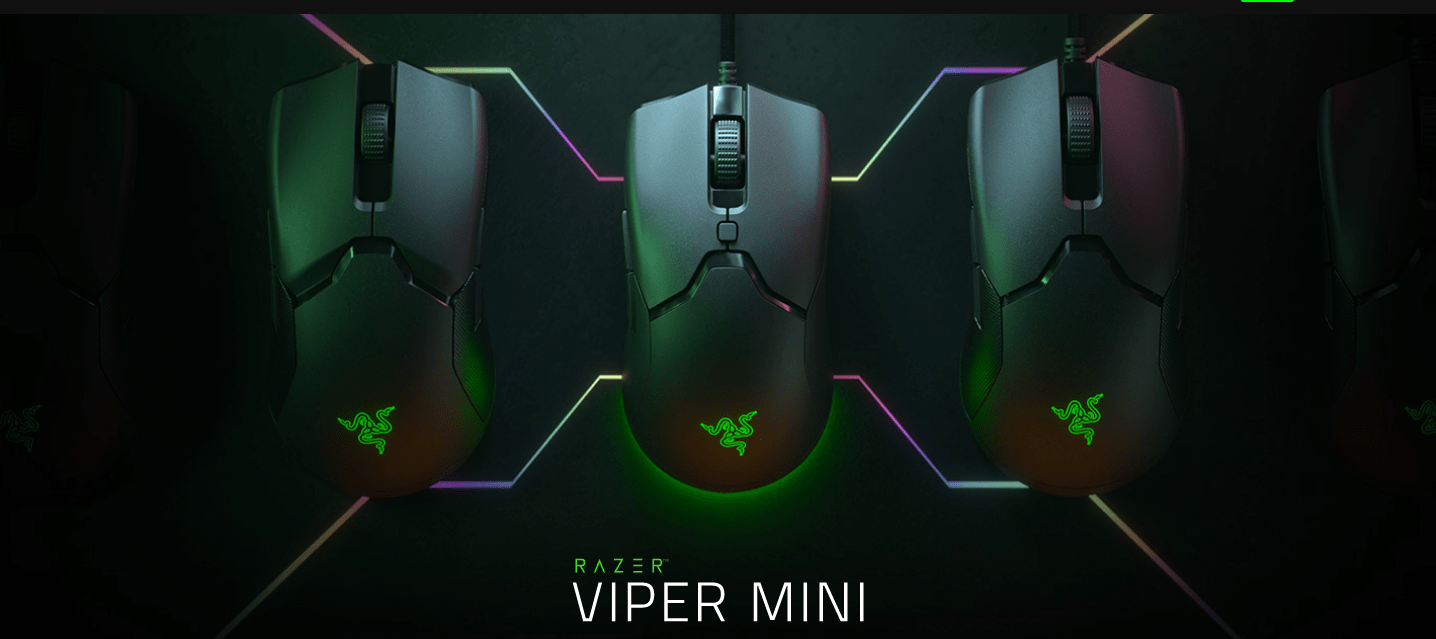 RAZER VIPER MINI WIRED GAMING MOUSE