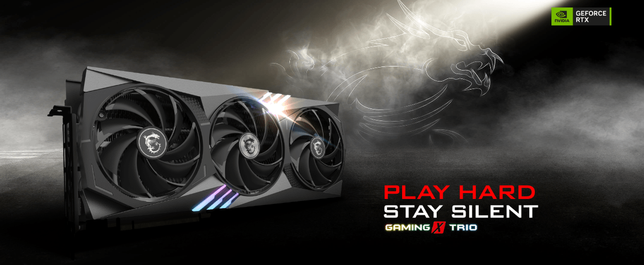 MSI GeForce RTX 4070 GAMING X TRIO 12G